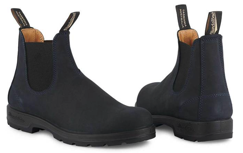 Blundstone Classic Style 1940 Boot - Navy Nubuck-2