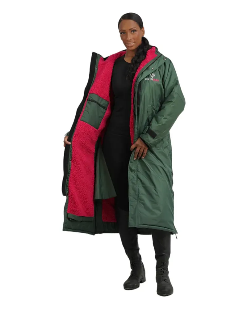 EQUIDRY Adult All Rounder Evolution - Blackforest Green - Peacock Pink-1