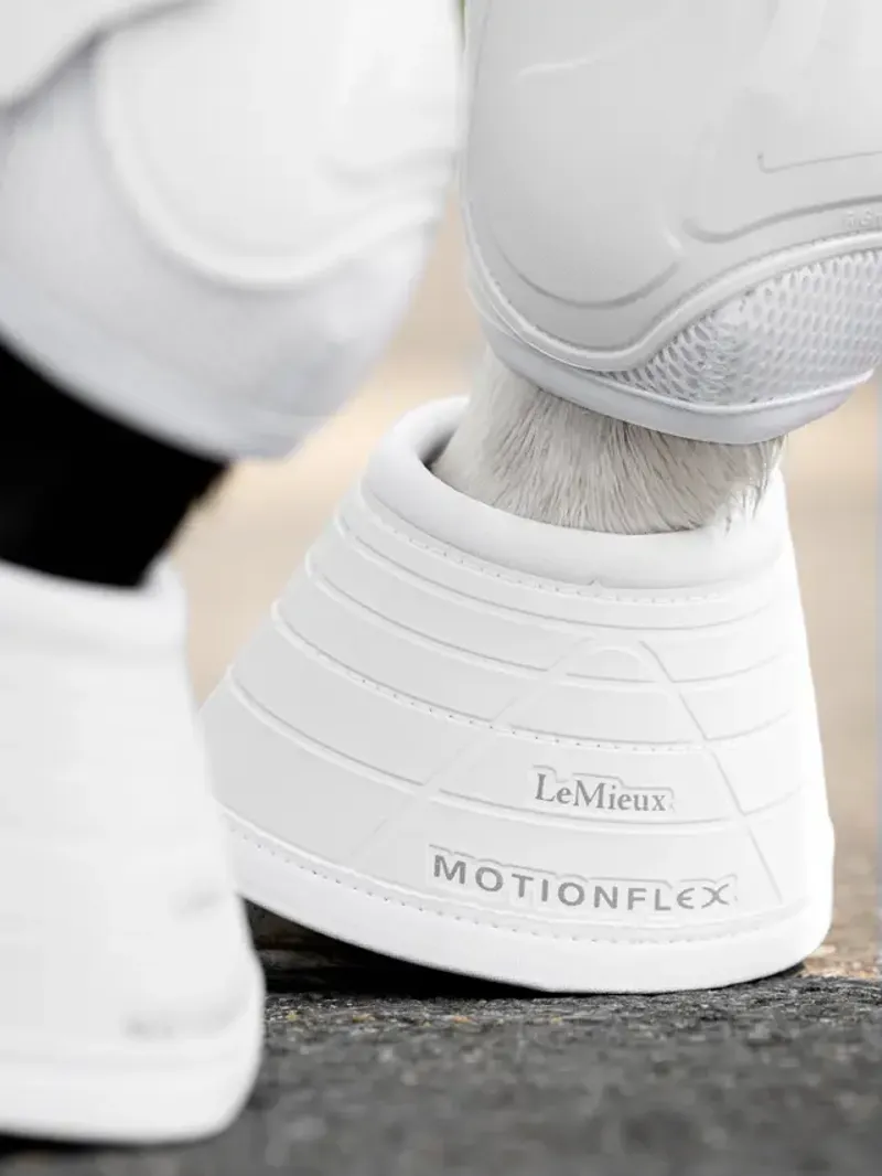 LeMieux Motionflex Over Reach Boot - White-1
