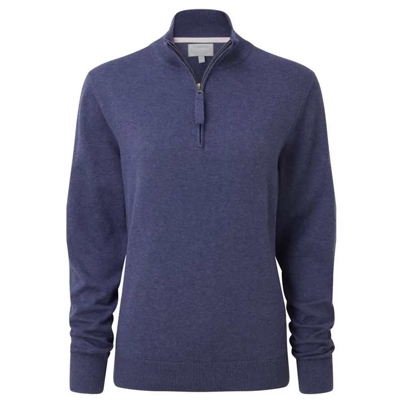 Schoffel Polperro Pima 1/4 Zip - French Navy-1