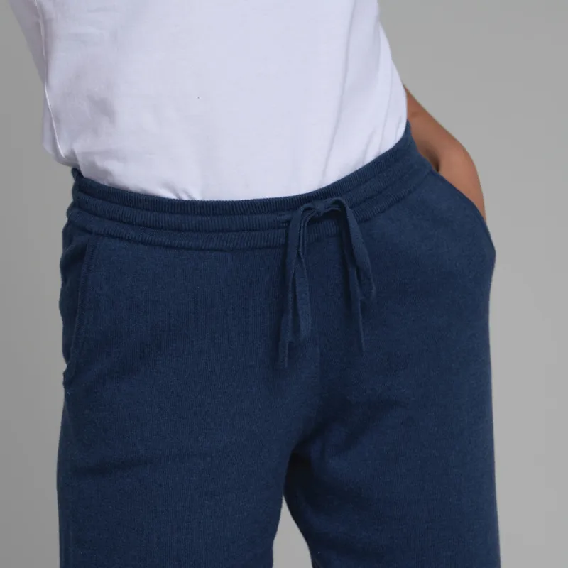 Schoffel Fowey Knitted Leisure Trousers - French Navy-4