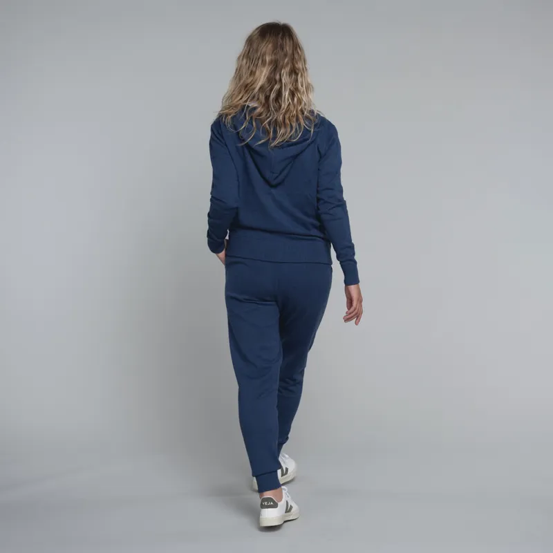 Schoffel Fowey Knitted Leisure Trousers - French Navy-1