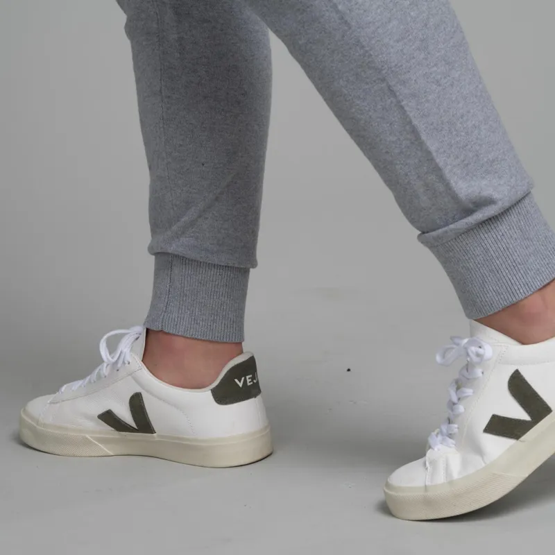 Schoffel Fowey Knitted Leisure Trousers - Silver Grey-1