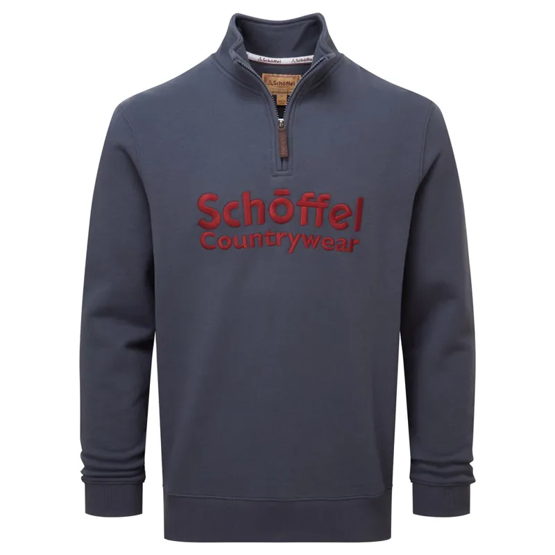 Schoffel Bude Sweatshirt - Slate Navy