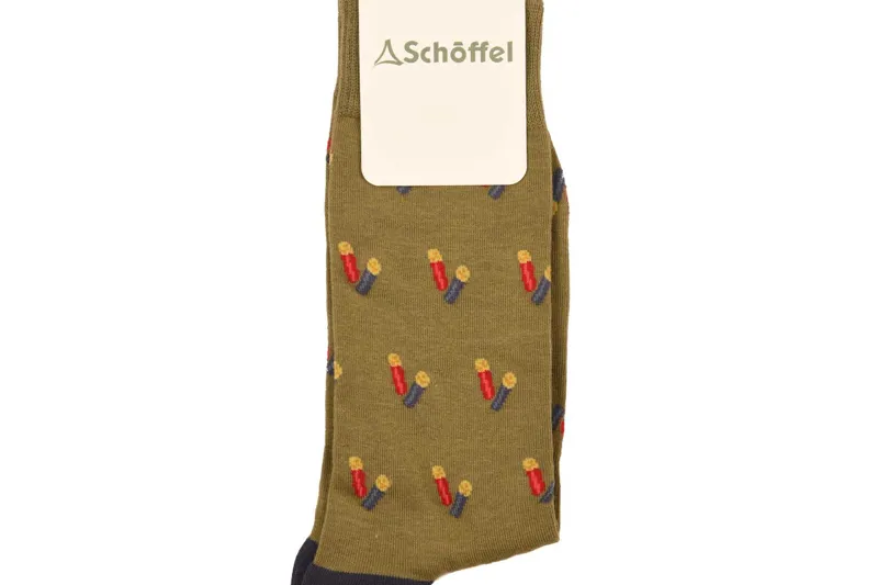 Schoffel Cotton Sock - Moss Cartridge