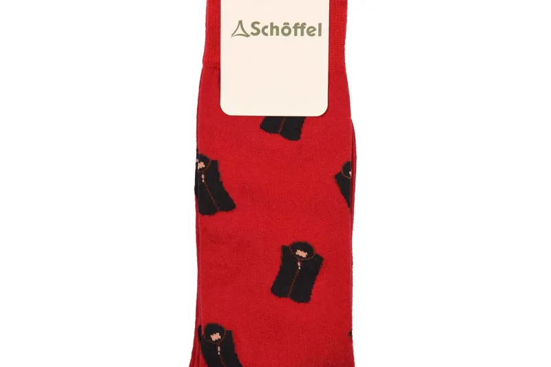 Schoffel Cotton Socks - Chilli Oakham 