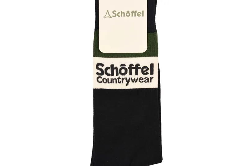 Schoffel Cotton Socks - Pine Heritage