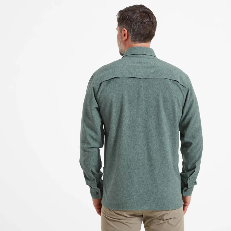 Schoffel Findhorn Technical Fishing Shirt - Dark Olive-2
