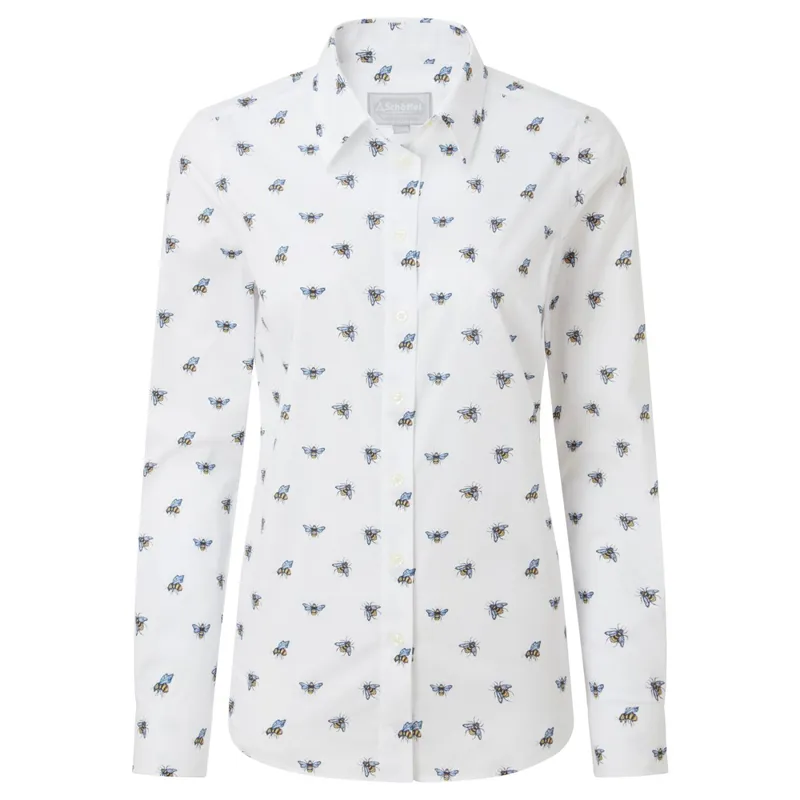 Schoffel Norfolk Shirt - Bee Print