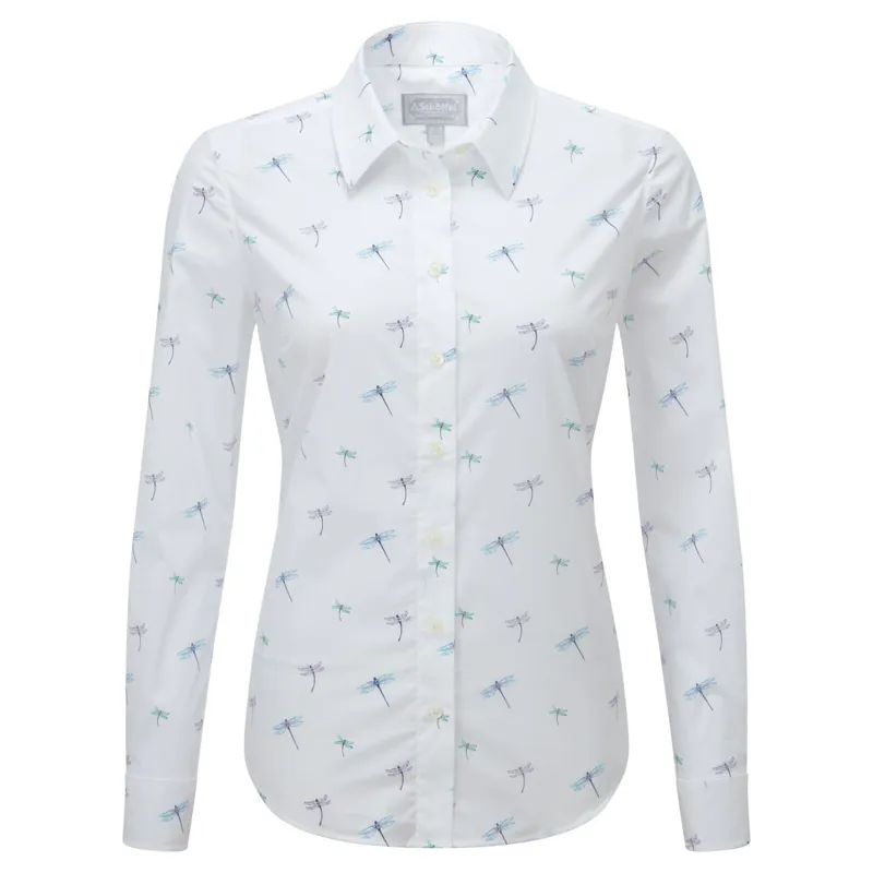Schoffel Norfolk Shirt - Dragonfly Print