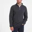 Schoffel Cashmere Cable 1/4 Zip Jumper - Charcoal