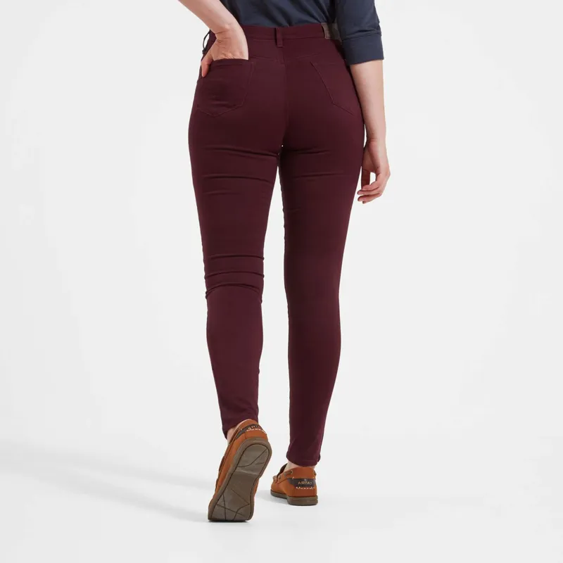 Schoffel Poppy Jean - Deep Plum-1
