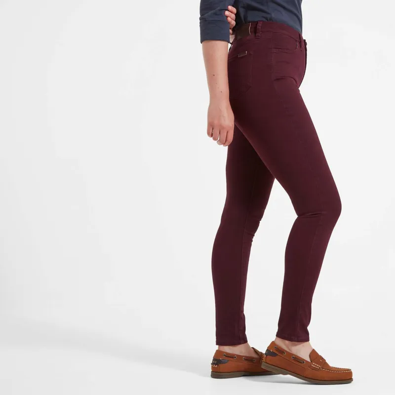 Schoffel Poppy Jean - Deep Plum-2