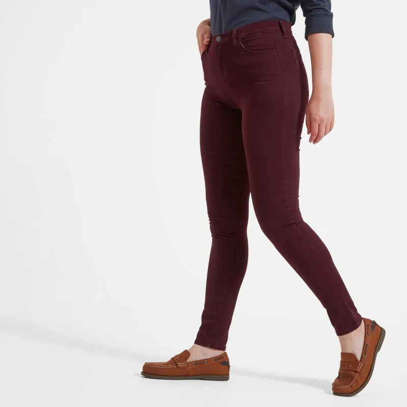 Schoffel Poppy Jean - Deep Plum