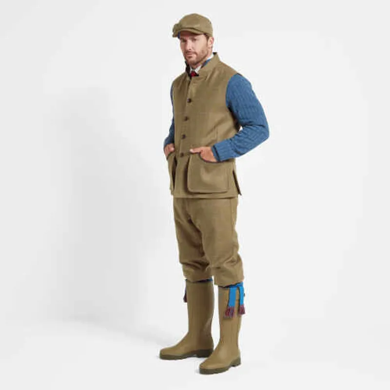 Schoffel Holcot Tweed Waistcoat - Corry Tweed