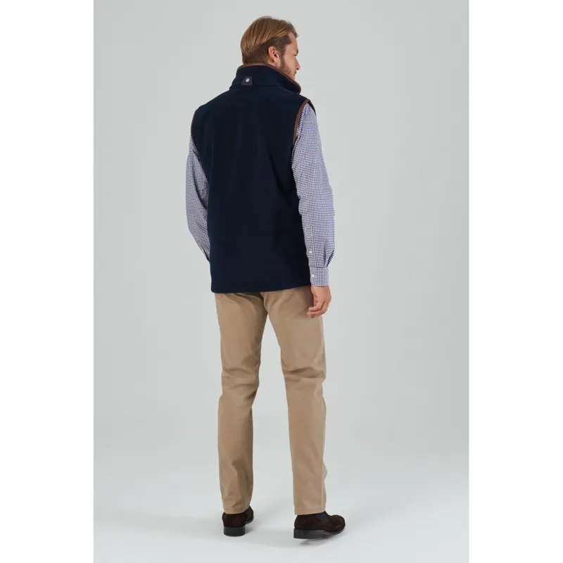 Schoffel Oakham Fleece Gilet - Navy-4