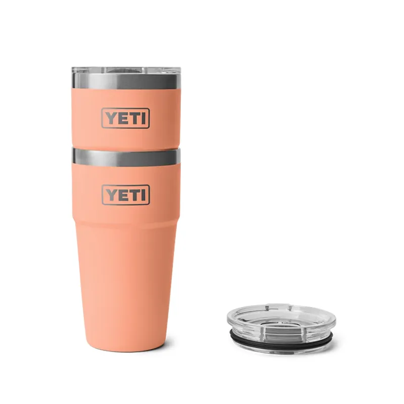 YETI Single 20 Oz Stackable Cup - Lowcountry Peach-3