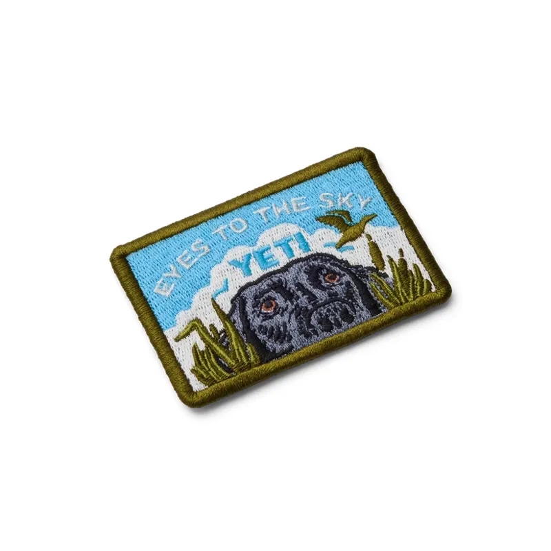 Yeti Eyes To The Sky Patch - Blue-1