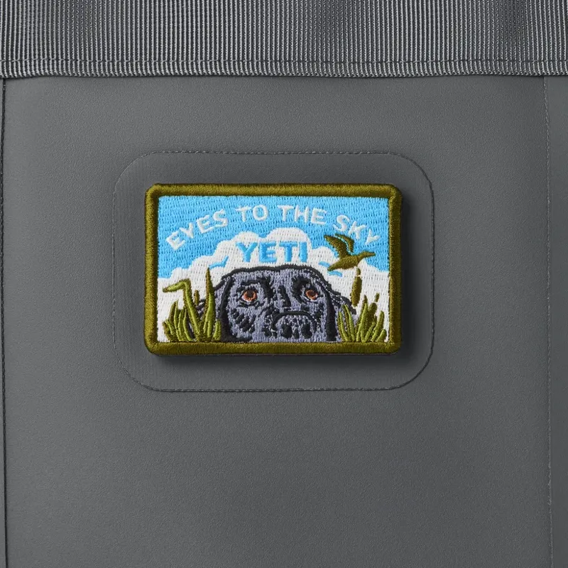 Yeti Eyes To The Sky Patch - Blue-2