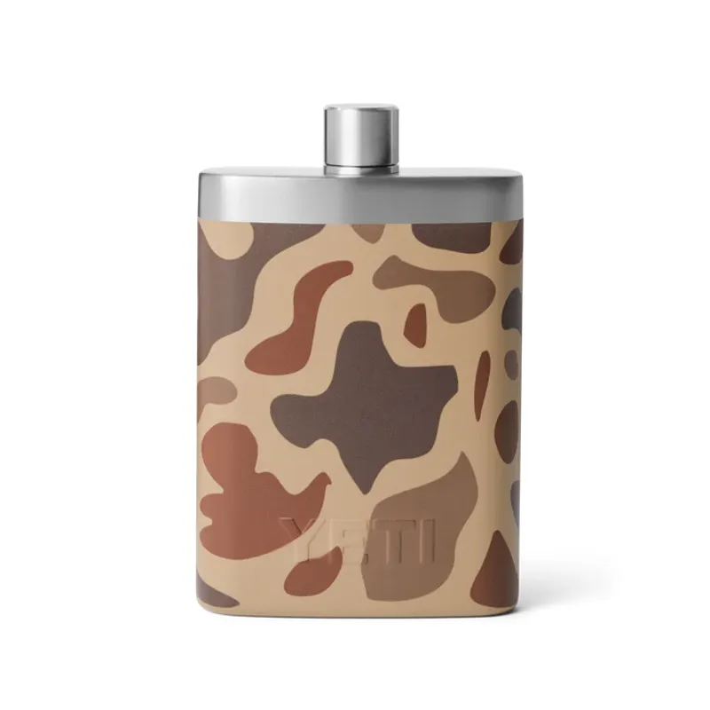 YETI Rambler Hip Flask - Wetlands Camo-1