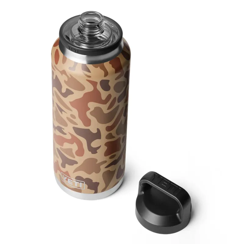 YETI Rambler 46oz Bottle With Chug Cap - Wetlands Camo-1