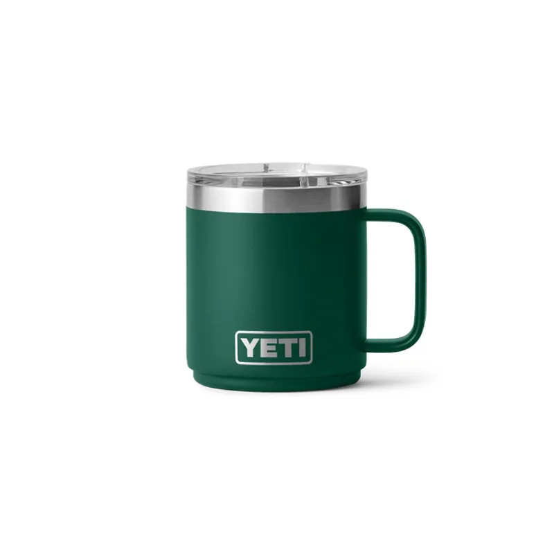 YETI Rambler 10oz Ceramic Lined Mug - Black Forest Green