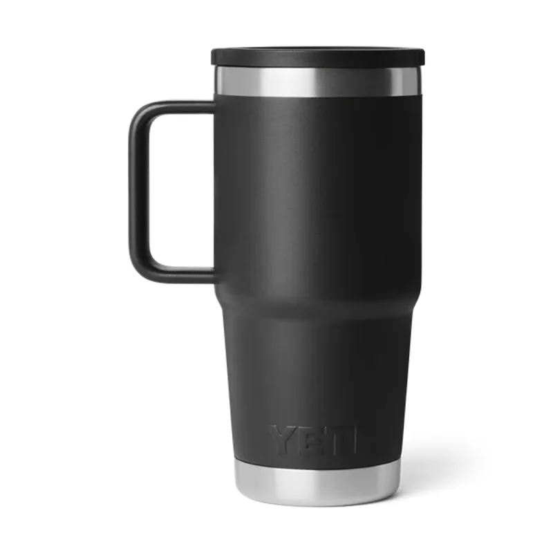 YETI Rambler 20oz Travel Mug - Black-3