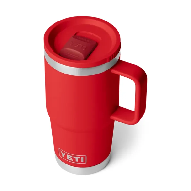 YETI Rambler 20oz Travel Mug - Rescue Red-1