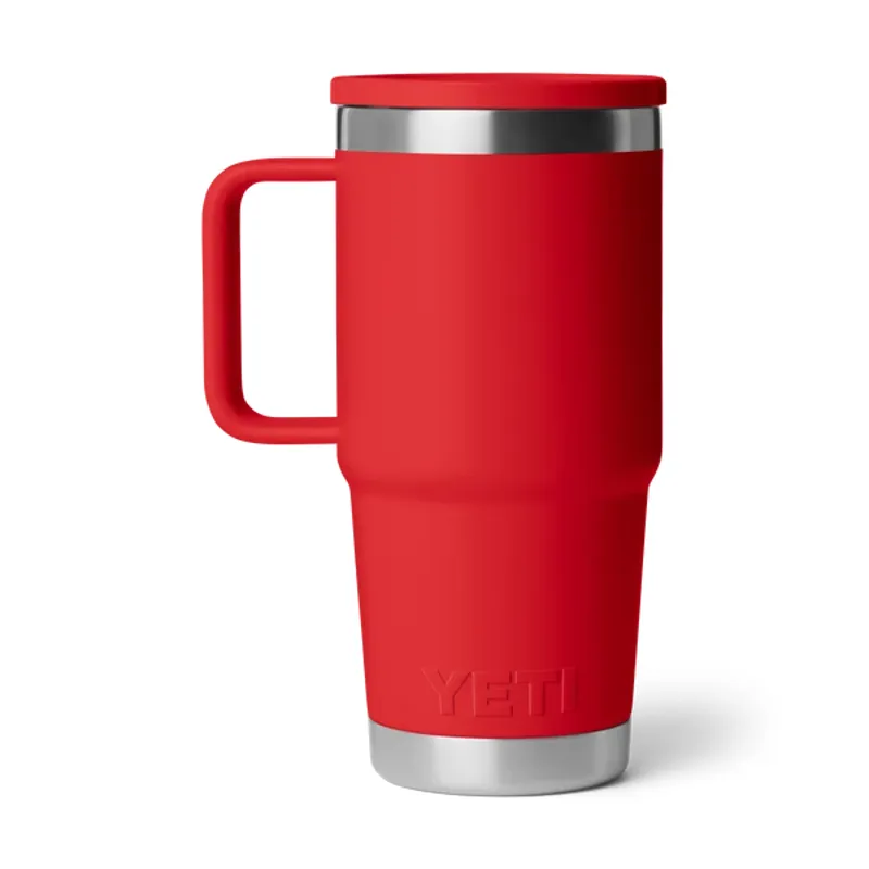 YETI Rambler 20oz Travel Mug - Rescue Red-3