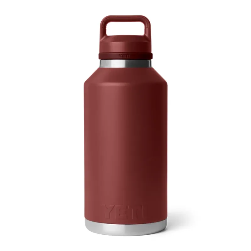 YETI Rambler 64oz Bottle Coloured Chug Cap - Stag Red-3