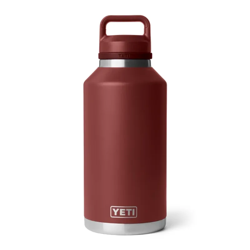YETI Rambler 64oz Bottle Coloured Chug Cap - Stag Red