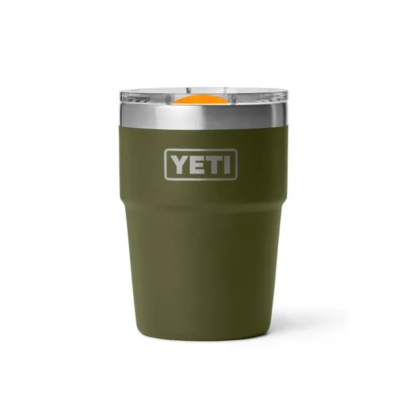 YETI Rambler 16oz Stackable Cup - Olive/ King Crab