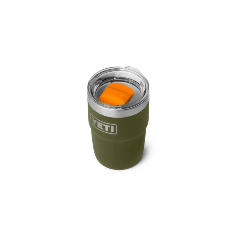 YETI Rambler 8oz Ceramic Lined Cup - Olive/ King Crab-1