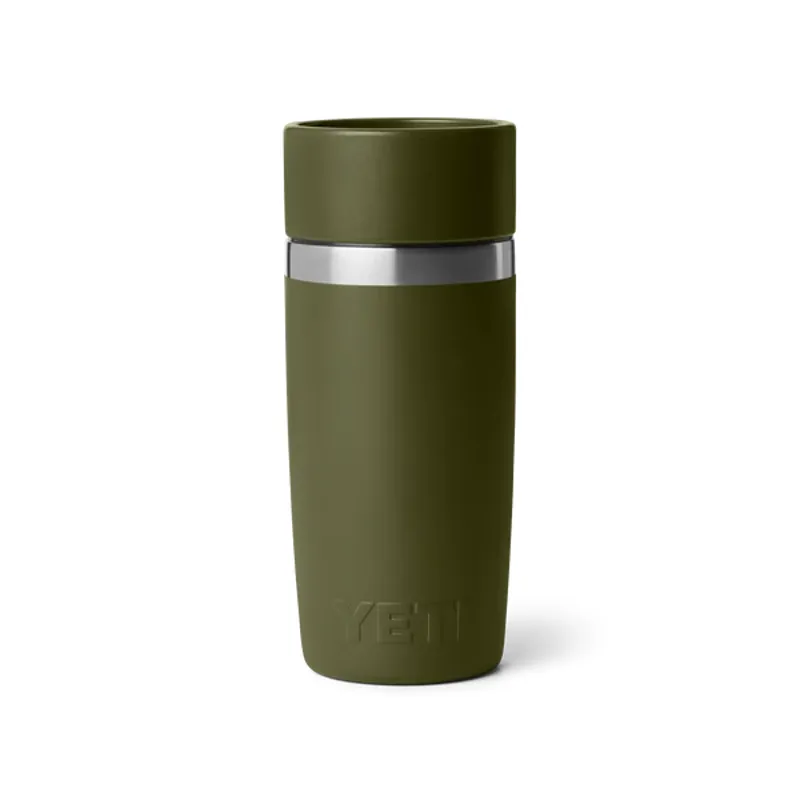 YETI Rambler 12oz Travel Bottle - Olive/ King Crab-2