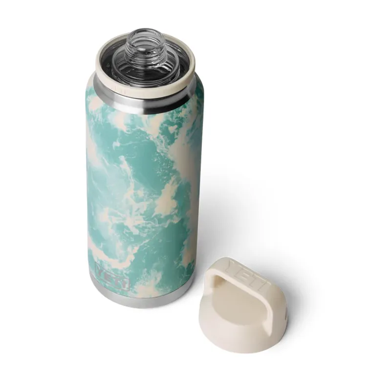 YETI Rambler 36oz Bottle Coloured Chug Cap - Sea View-1