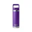 YETI Rambler 18oz Coloured Straw Bottle - Pace Purple