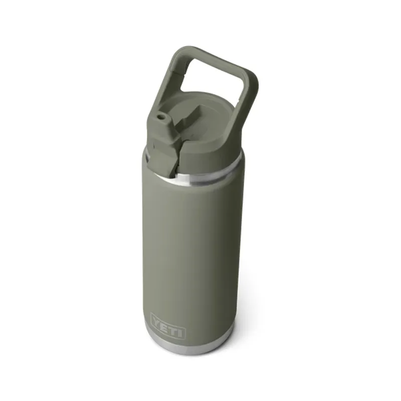YETI Rambler 26oz Coloured Straw Bottle - Pampa Green-1