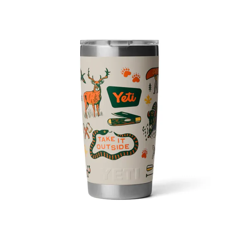 YETI Rambler 20oz Tumbler - Cape Summer Camp-2