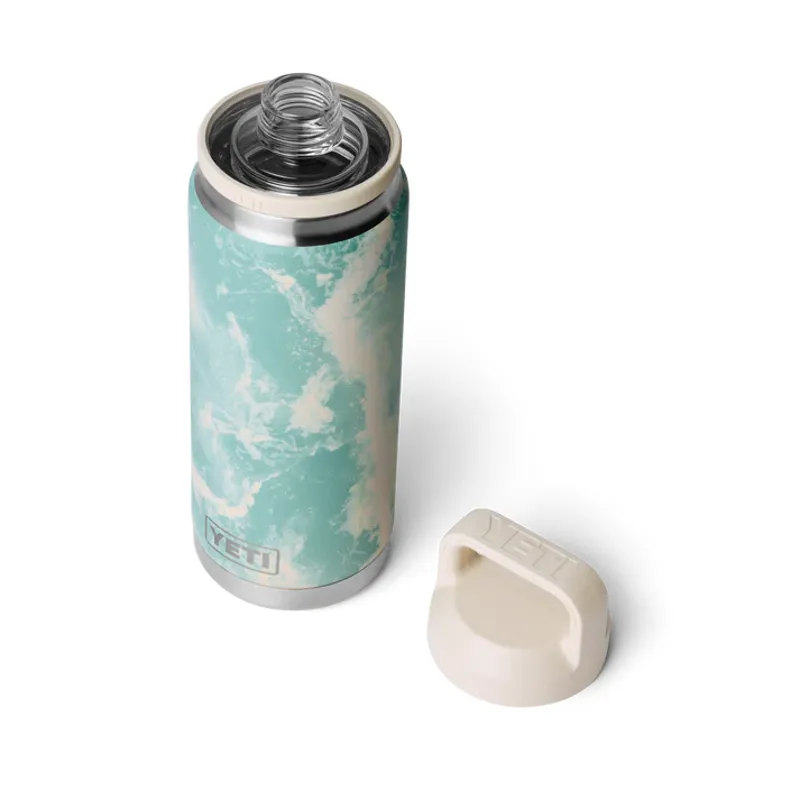 YETI Rambler 26oz Bottle Coloured Chug Cap - Sea View-1