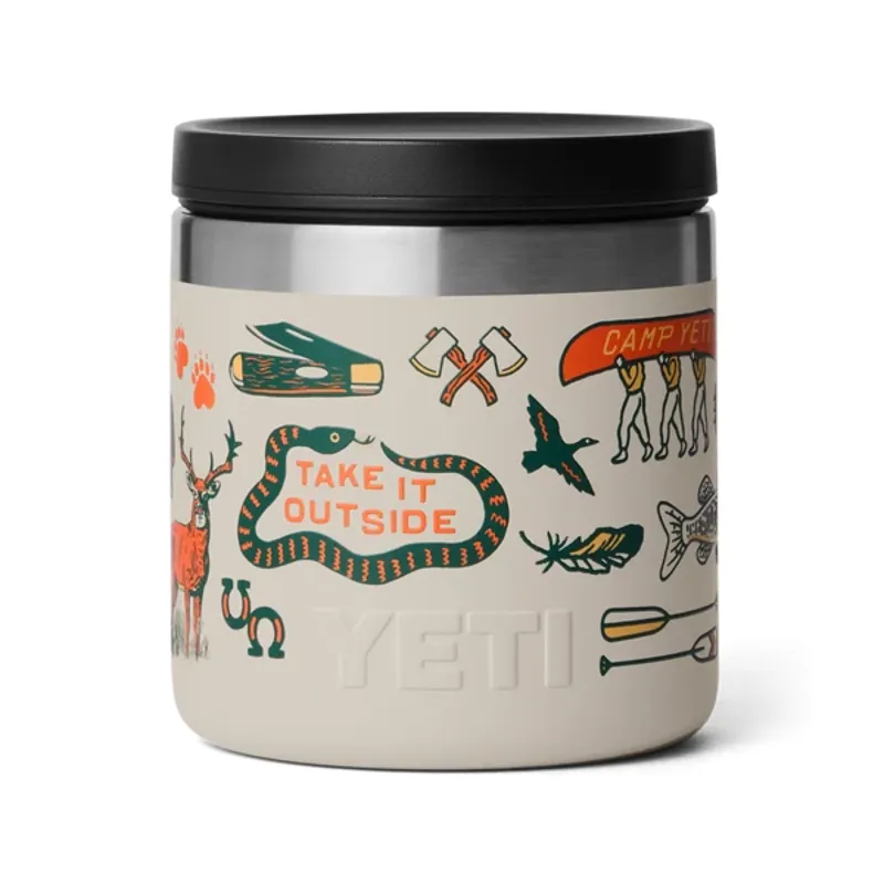 YETI Rambler 8oz Food Jar - Cape Summer Camp-2