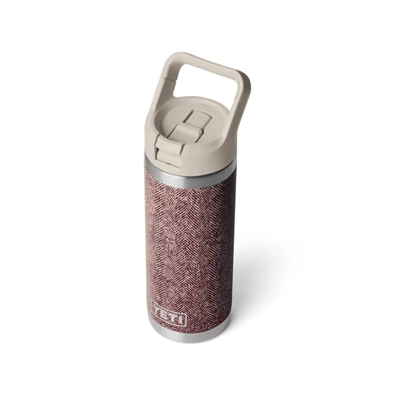 YETI Rambler 18oz Coloured Straw Bottle - Riverhead Red-2