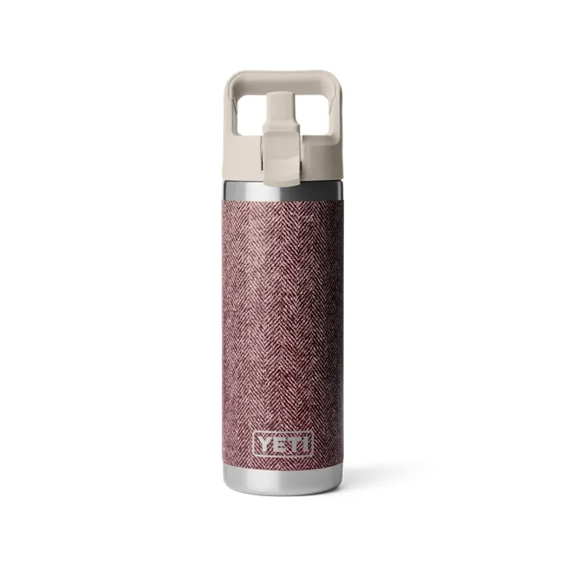 YETI Rambler 18oz Coloured Straw Bottle - Riverhead Red