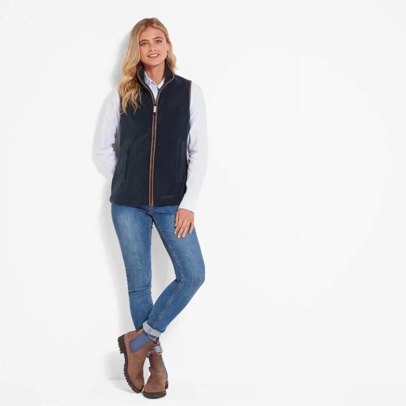 Schoffel Lyndon II Fleece Gilet - Petrol Blue-2