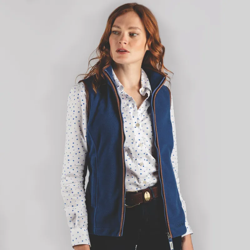 Schoffel Lyndon Fleece Gilet - Cobalt Blue-5