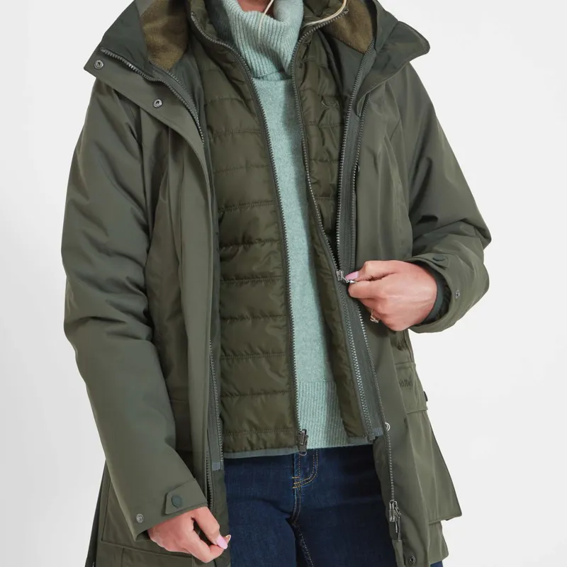 Schoffel Uppingham 3 In 1 Coat - Forest-7