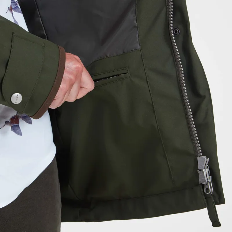Schoffel Teal Ultralight Coat - Forest-7