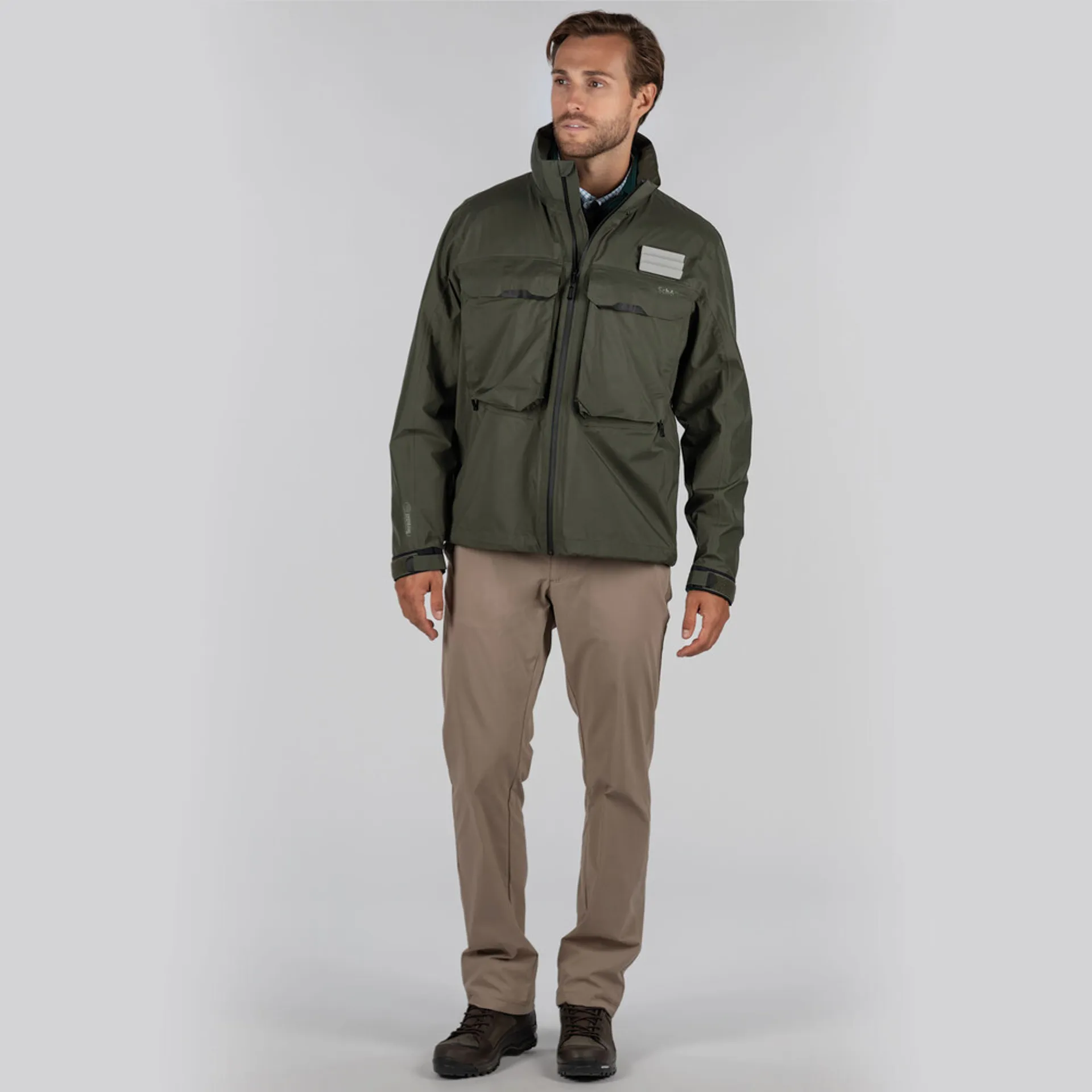Schoffel Mayfly Fly Fishing Jacket River Green
