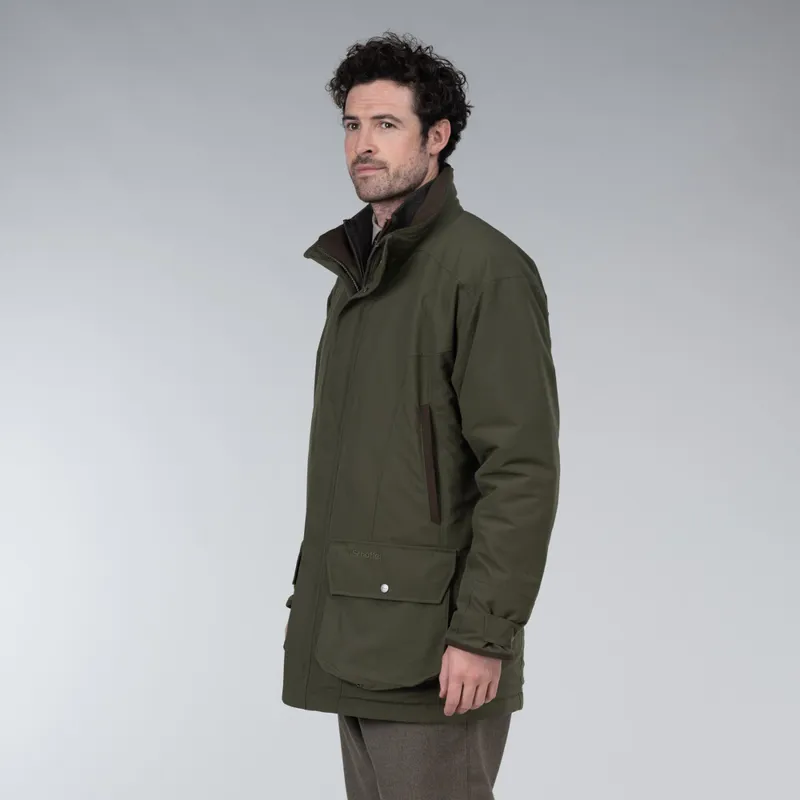Schoffel Ptarmigan Classic Coat - Hunter Green-2