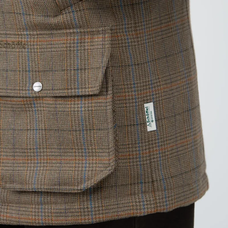Schoffel Ptarmigan Tweed Classic Coat - Arran Tweed-6