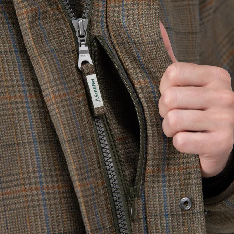 Schoffel Ptarmigan Tweed Classic Coat - Arran Tweed-3